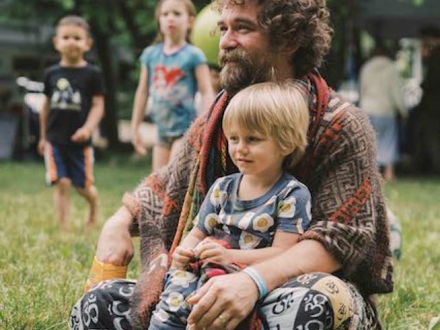 Father and boy